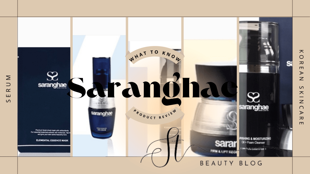 Saranghae Skincare Line